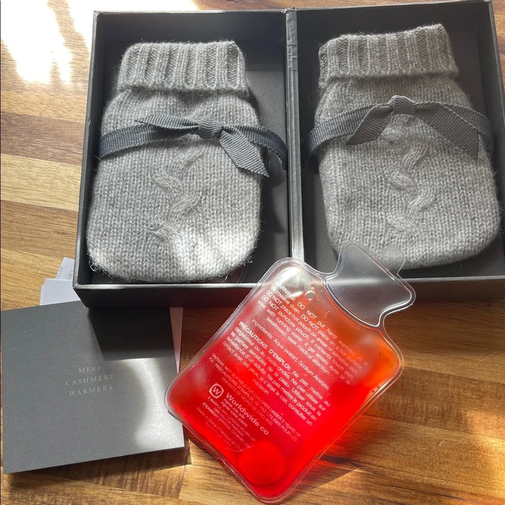 Restoration Hardware Mini Cashmere Warmers Mittens